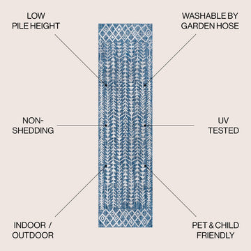 Tokay Bohemian Geometric Indoor/outdoor Area Rug